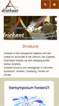 Mobile Screenshot of driekant.nl